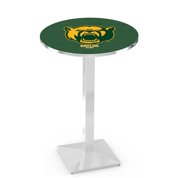 42" Chrome Baylor Pub Table